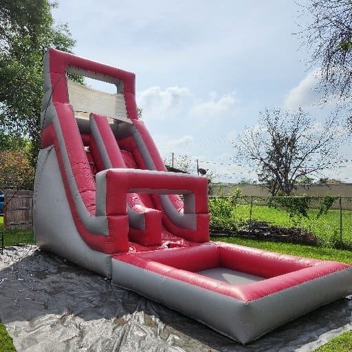 TALL Red Water Slide